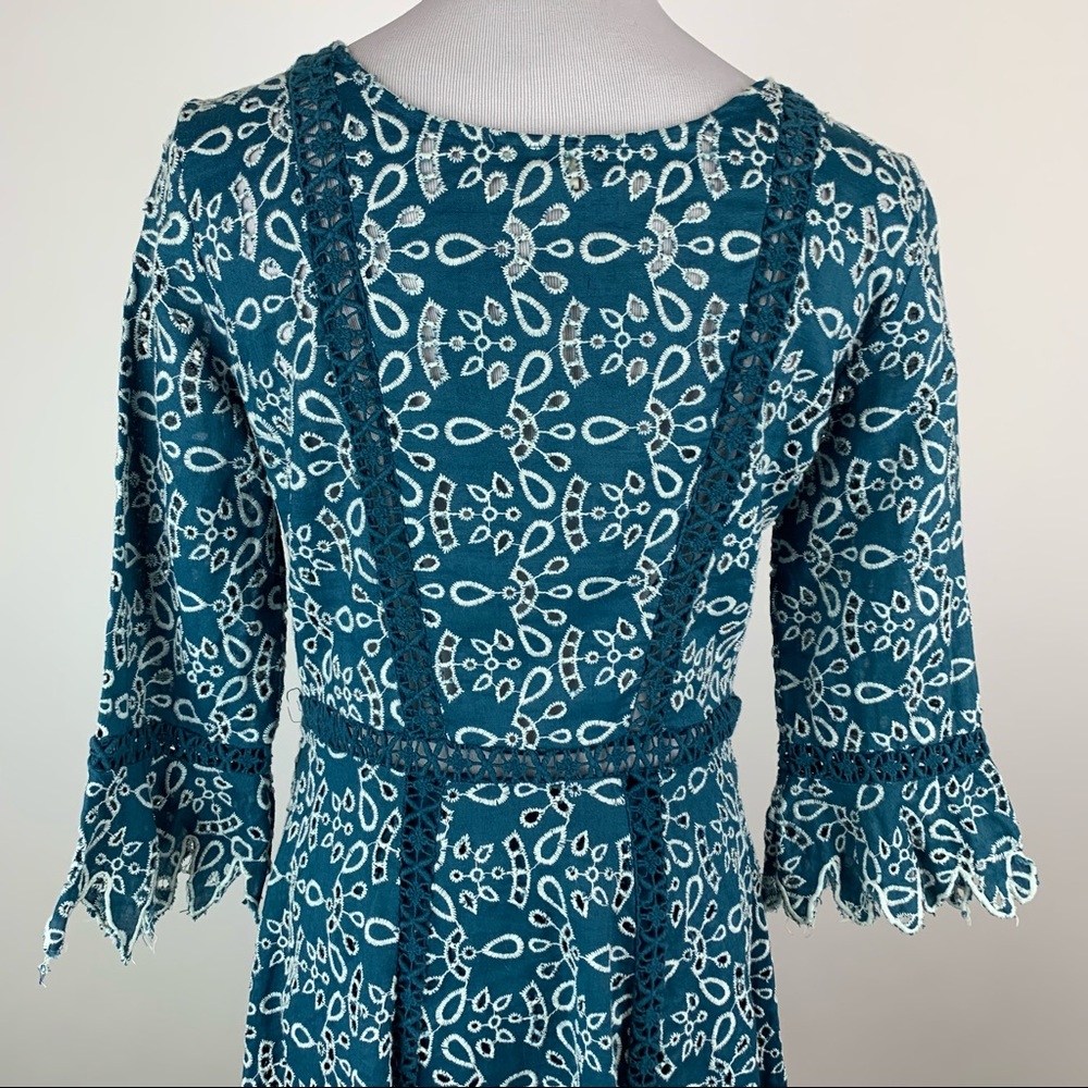 Maje Eyelet Dress Sz 2 - Picture 12 of 12